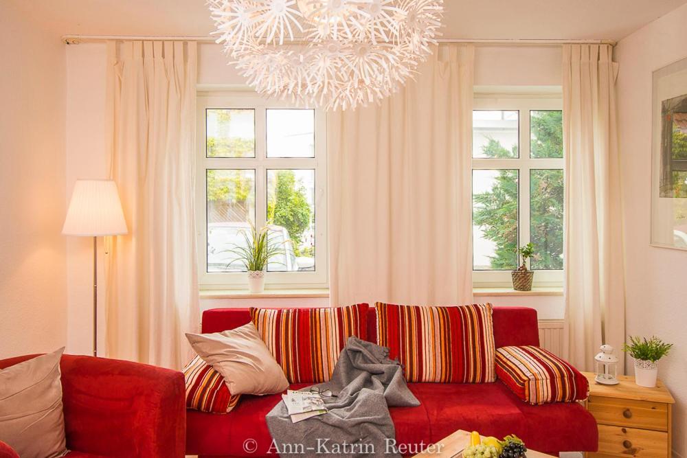 Ferienhaus Am Ufer - Ferienwohnung Strandsand ساسنيتز المظهر الخارجي الصورة