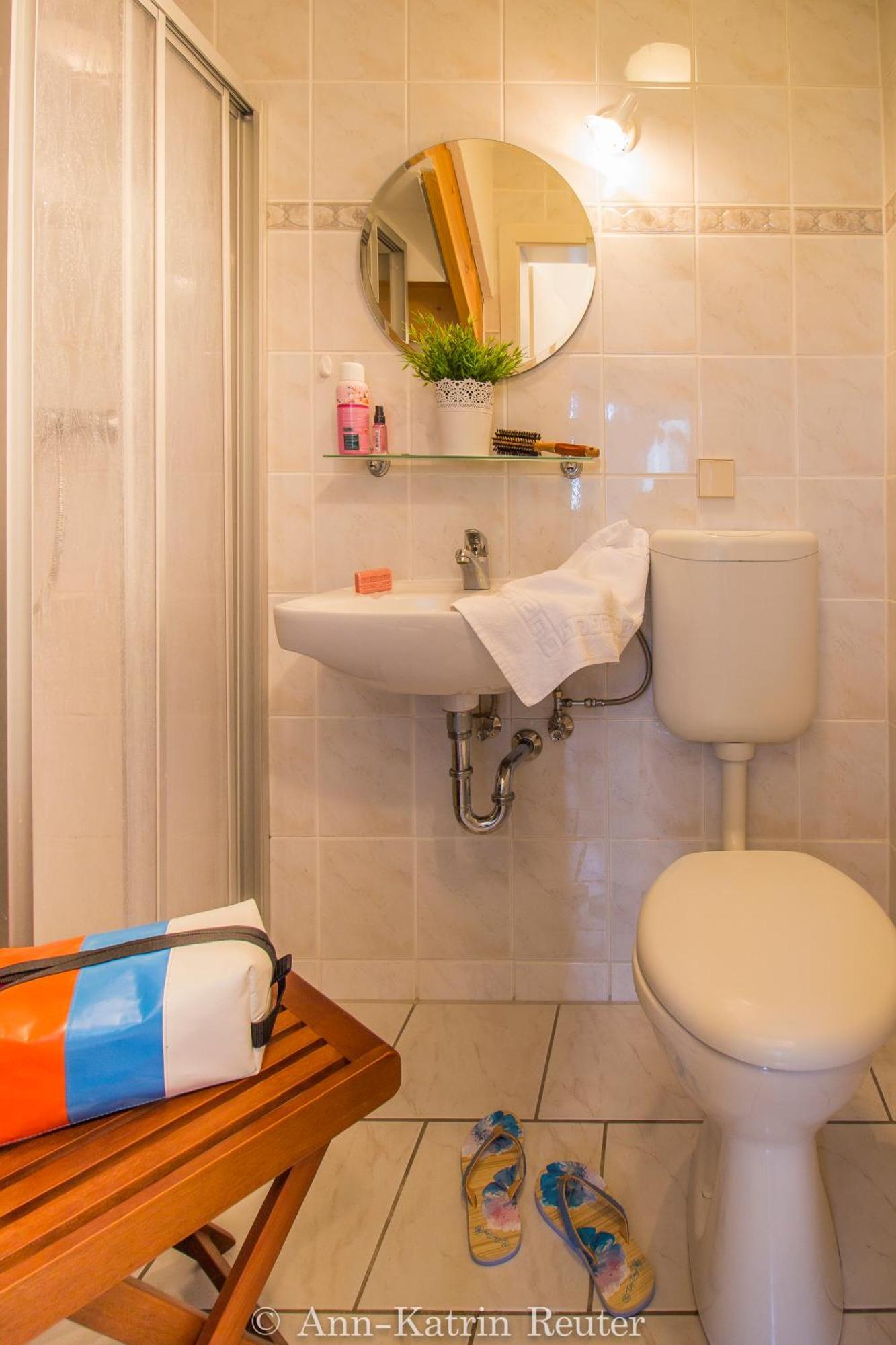 Ferienhaus Am Ufer - Ferienwohnung Strandsand ساسنيتز المظهر الخارجي الصورة